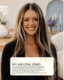 Meet Lydia Jones, LPC-Associate 🦋

“You don’t have to have everything figured out to begin.”

Lydia believes meaningful growth starts with feeling seen, heard, and understood. Her approach is warm, collaborative, and compassionate—creating space for you to show up as yourself and move at your own pace.

She integrates CBT, DBT, mindfulness, and trauma-informed care to support adolescents and adults navigating anxiety, depression, trauma, ADHD, burnout, relationships, self-esteem, and life transitions. She also has a passion for supporting first responders and veterans.

Outside the therapy room, you’ll find her exploring hiking trails, traveling, tending to her plants, and spending time with loved ones and her dog. 🌿

Whether you’re moving through a difficult season or hoping to understand yourself better, Lydia is here to help you recognize your strengths and build practical tools for everyday life.

Now welcoming clients at Sauna Therapy. Visit the link in our bio to connect. 💙

Supervised by Angela S. Taylor, MA, LPC-S.

#SaunaTherapy #DallasTherapist #DallasTherapy #TraumaInformedCare #MentalHealthSupport
